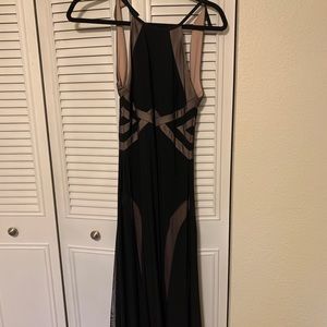 Backless prom dress